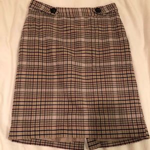 Plaid Merona  Pencil Skirt
